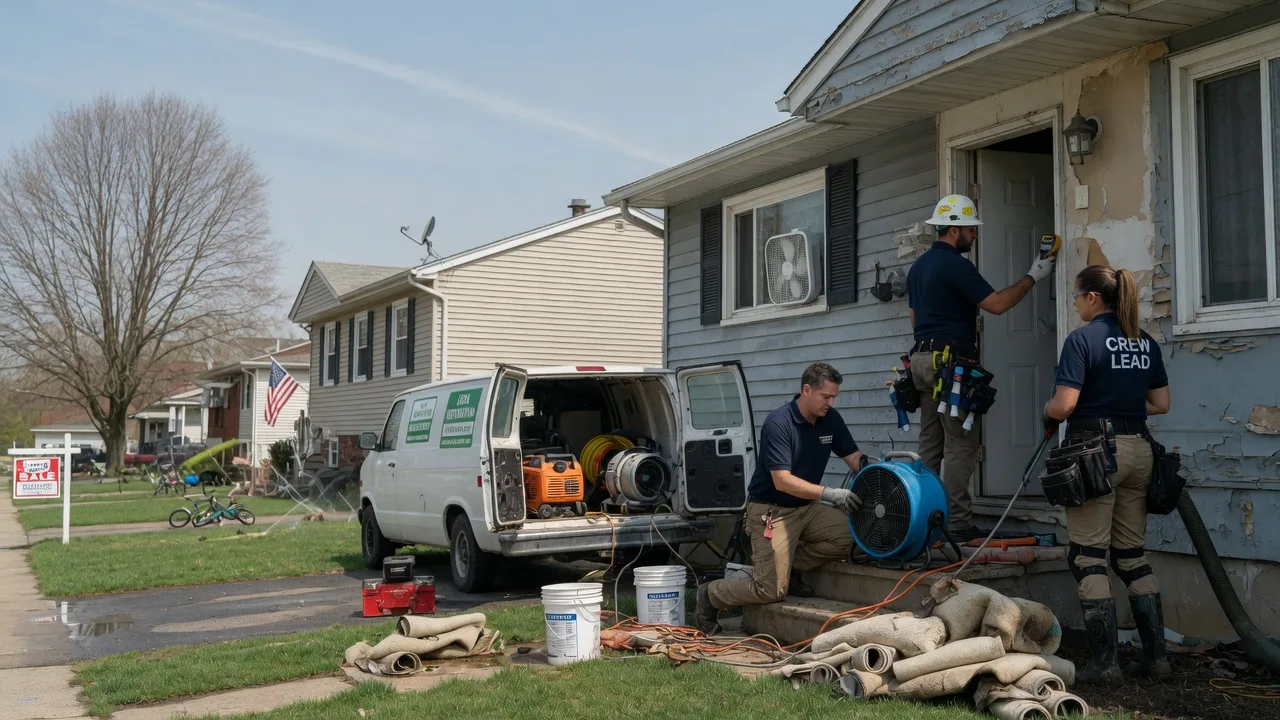 Flood Cleanup in Dayton, IN near me