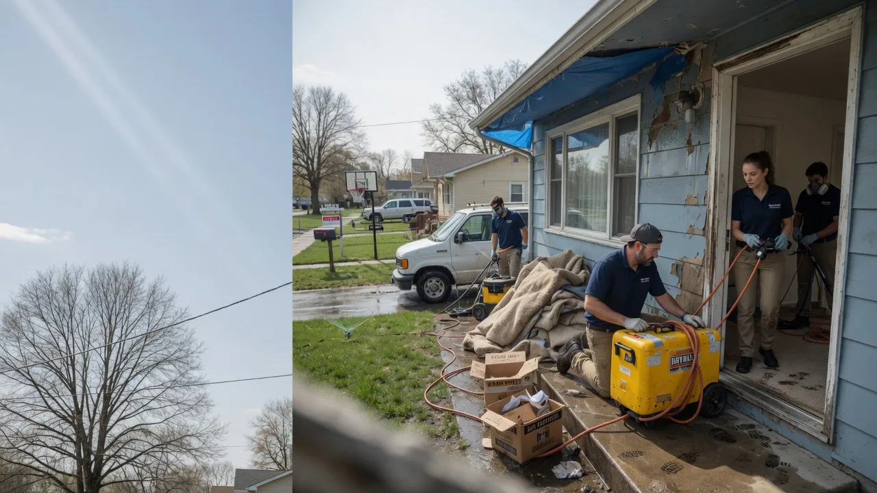 Basement Flood Cleanup in Dayton, IN near me